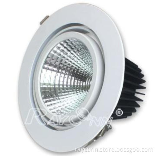 Recessed LED Downlight , 6W-34W with original Bridgelux COB (JE)